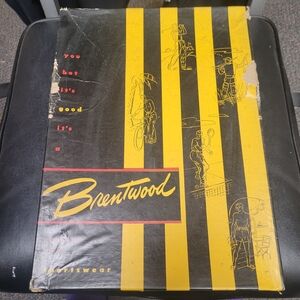 Brentwood Bill Vogt vintage dress shirt, new old stock
